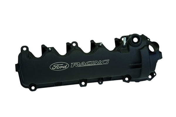 FORD 4.6L 3-Valve V/C Black Powder Coated w/Logo M-6582-FR3VBLK
