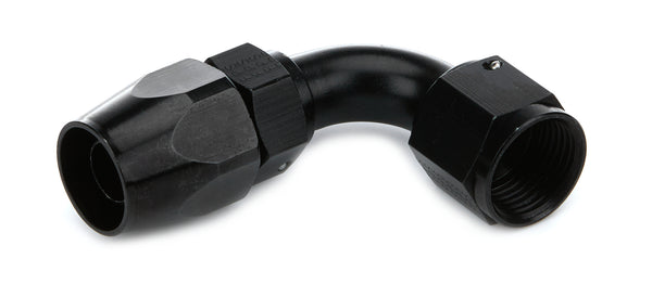 FRAGOLA Hose Fitting #10 90 Deg Black 109010-BL