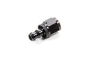 FRAGOLA Hose Fitting Push Lock #10 Str to #8 Hose Black 200109-BL