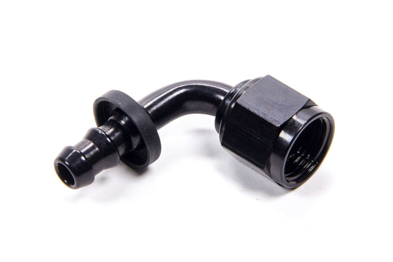 FRAGOLA Hose Conversion Fitting #8 90deg to #6 Hose 209108-BL