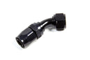 FRAGOLA Hose Fitting #10 45 Deg. to #12 Hose Black 224511-BL