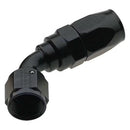 FRAGOLA Hose Fitting #12 60 Deg. to #16 Hose Black 226013-BL