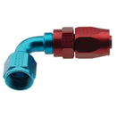 FRAGOLA Hose Fitting #10 90 Deg. to #8 Hose 229009