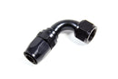 FRAGOLA Hose Fitting #10 90 Deg. to #12 Hose Black 229011-BL
