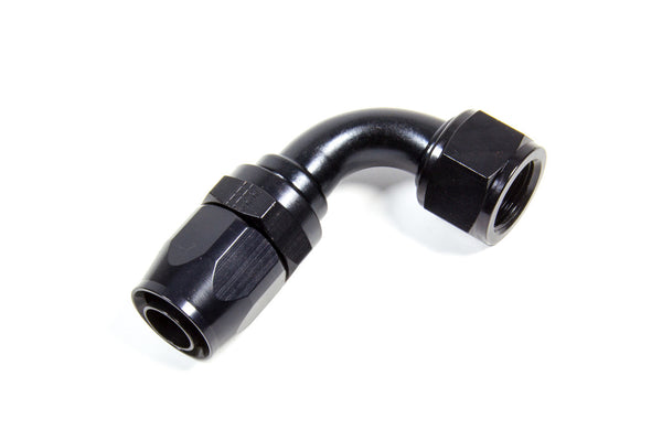 FRAGOLA Hose Fitting #10 90 Deg. to #12 Hose Black 229011-BL
