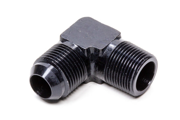 FRAGOLA 90 Deg Adapter Fitting #12 x 1/2 MPT Black 482213-BL