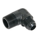 FRAGOLA 12an to 1in MPT 90-Deg. Adapter Fitting - Black 482219-BL