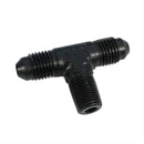 FRAGOLA 4an Tee 1/8 MPT On The Side - Black 482504-BL