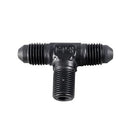 FRAGOLA 6an Tee 1/4 MPT On The Side - Black 482506-BL