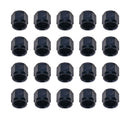FRAGOLA 8an Str Crimp Fitting w/Collar & PIN 20PC 6301023-BL