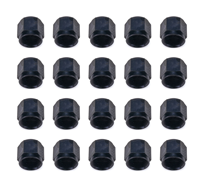 FRAGOLA 8an Str Crimp Fitting w/Collar & PIN 20PC 6301023-BL