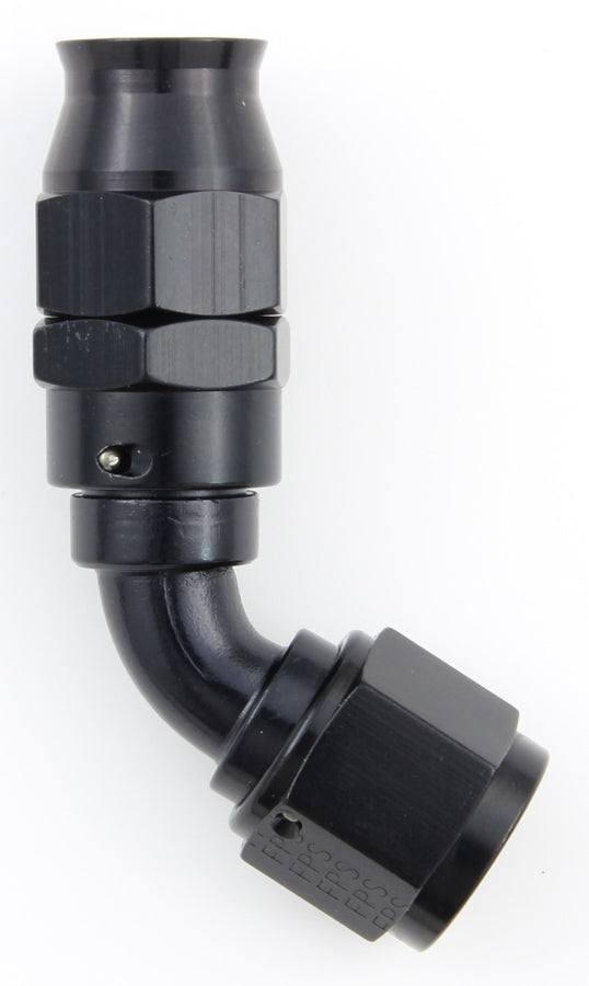 FRAGOLA Hose Fitting #8 60 Deg PTFE Black 686008-BL