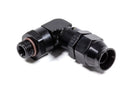 FRAGOLA Hose Fitting #8 90 Deg to #6 ORB PTFE Black 689707-BL