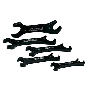 FRAGOLA AN Wrench Set - Double Open End - #6 - #16 900100