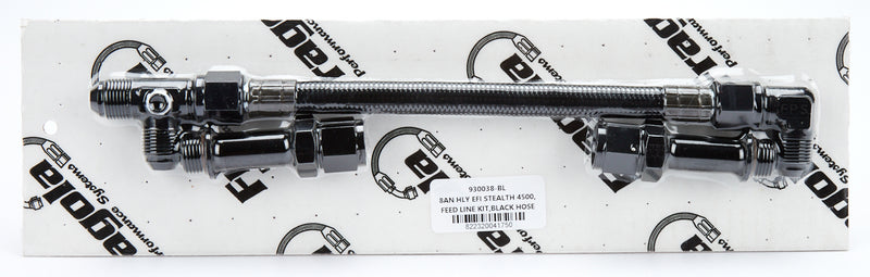FRAGOLA EFI Fuel Line Kit Holley 4500 Stealth 930038-BL