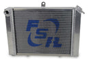 FSR RACING Radiator Mini Sprint 2 Row 18x12 Cage Mount 78302-2