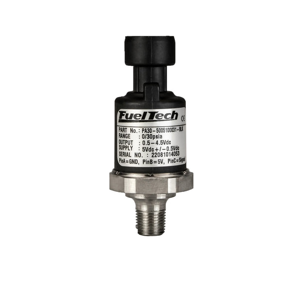 FUELTECH USA Pan Vacuum Sensor (Black Series) 5005100031-BLK