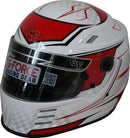 G-FORCE HELMET REVO GRAPHICS LRG RED SA2020 13005LRGRD