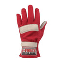 G-FORCE G5 Racing Gloves Small Red 4101SMLRD
