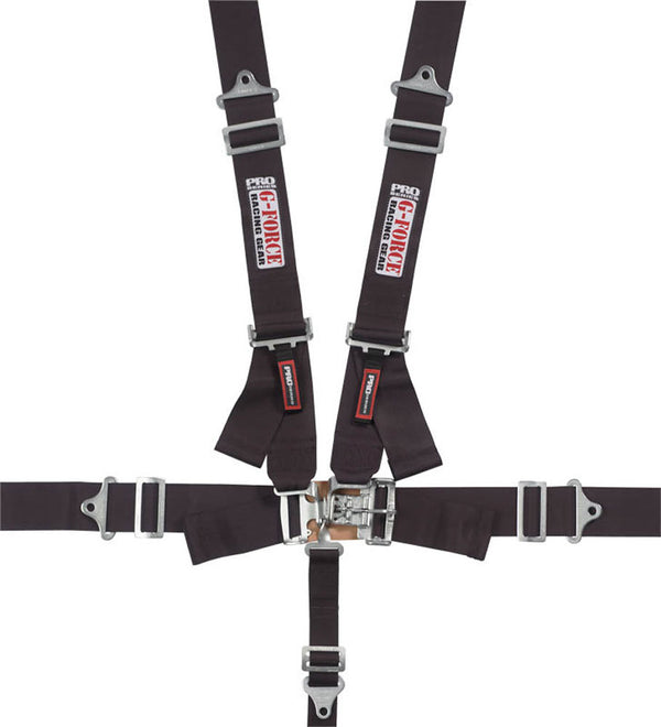 G-FORCE Indivd. Shoulder Harness Pull-Down Blk Pro Series 6000BK
