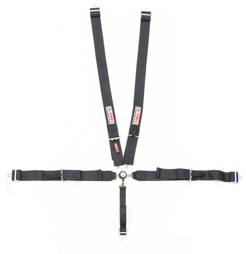 G-FORCE Indivd. Shoulder Harness Pull-Up C/L Pro Series 7100BK