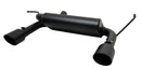 GIBSON EXHAUST Cat-Back Dual Split Exha ust System Black Ceramic 17303-B
