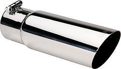 GIBSON EXHAUST 2.5in Slash Exhaust Tip S.S. 500374