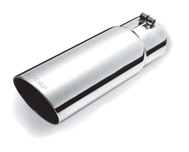 GIBSON EXHAUST Stainless Single Wall An gle Exhaust Tip 500392
