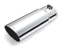 GIBSON EXHAUST Stainless Single Wall An gle Exhaust Tip 500397