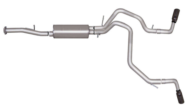 GIBSON EXHAUST Cat-Back Dual Extreme Ex haust System Stainless 65572
