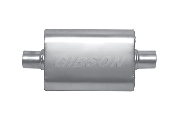 GIBSON EXHAUST Stainless Steel Muffler 3in Offset/Center BM0102