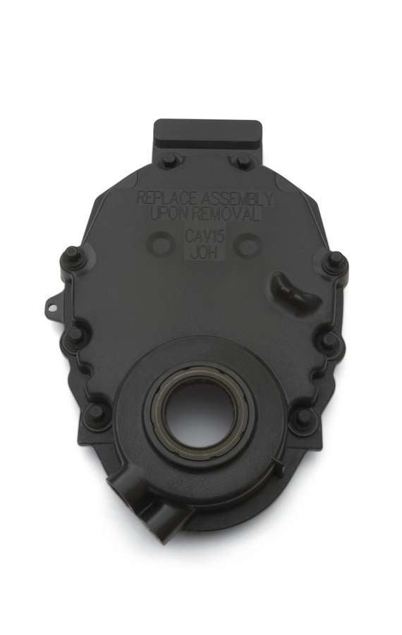 CHEVROLET PERFORMANCE SBC Front Timing Cover - Black Plastic 12562818