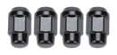GORILLA 4 Lugnuts Acorn Bulge 1/2 Black 41187BCB