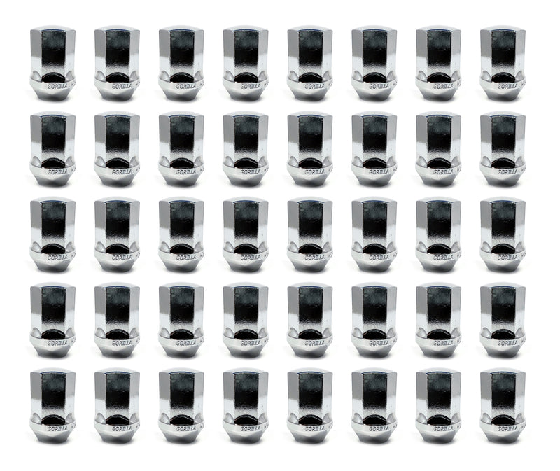 GORILLA 40 Lugnuts 14mm x 1.5 13/16 Hex 61148FS