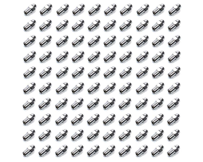 GORILLA 100 Lugnuts 1/2 Std Mag Closed End 73188