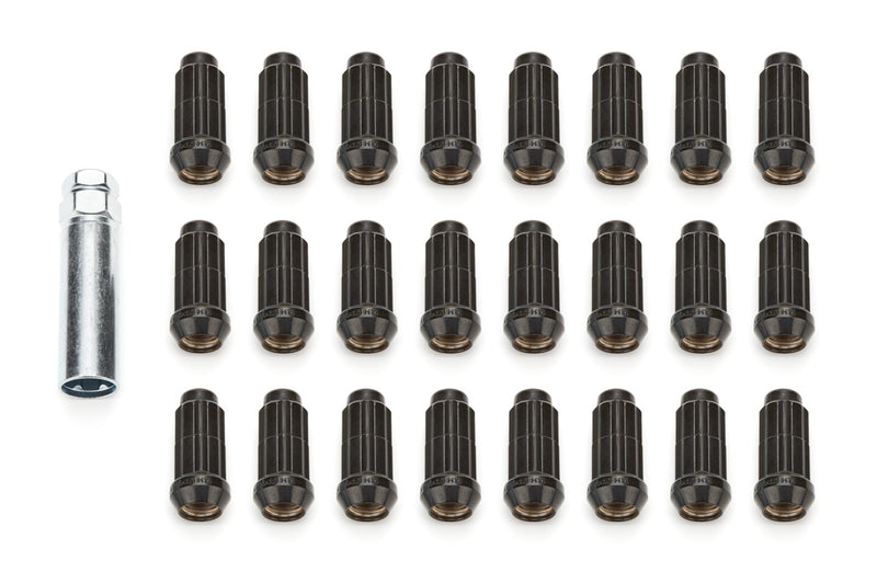 GORILLA 14mm x 1.50 6 Lug Kit Black Chrome Small Dia. K6TS-14150BGR