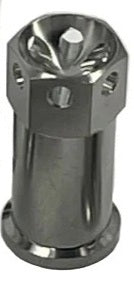 GORSUCH PERFORMANCE SOLUTIONS Nut Quickchange 3/8 x 16 Titanum Single HG-13048