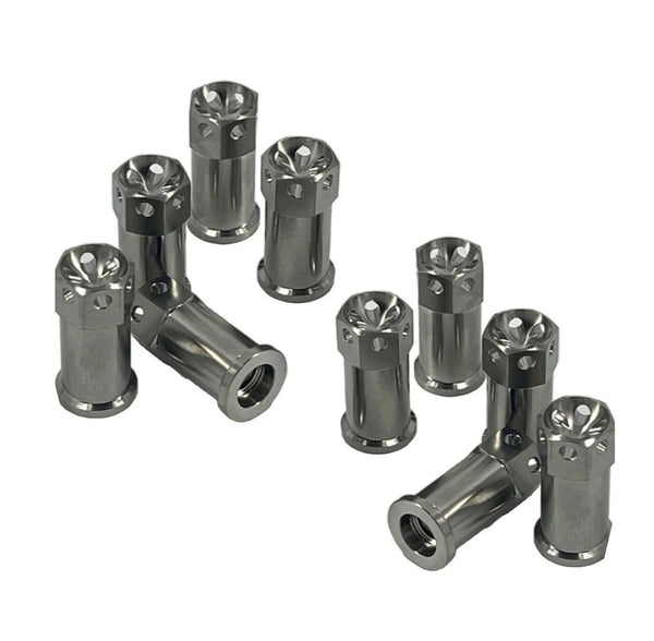GORSUCH PERFORMANCE SOLUTIONS Nut Quickchange 3/8 x 16 Titanum 10pk HG-13049