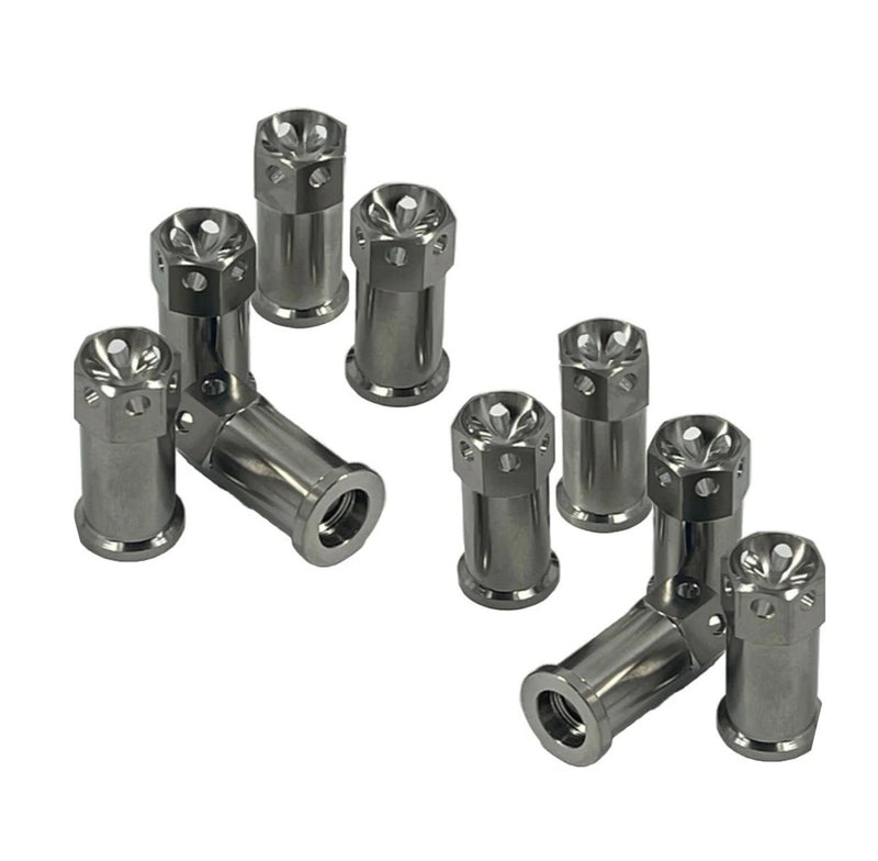 GORSUCH PERFORMANCE SOLUTIONS Nut Quickchange 3/8 x 16 Titanum 10pk HG-13049