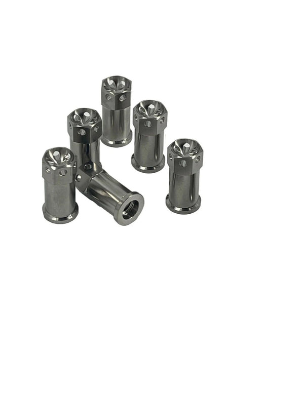 GORSUCH PERFORMANCE SOLUTIONS Nut Quickchange 3/8 x 16 Titanum 6pk HG-13050