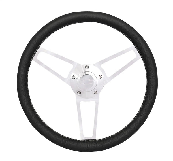 GRANT Billet Classic Series Black Wheel Chevy Logo 367