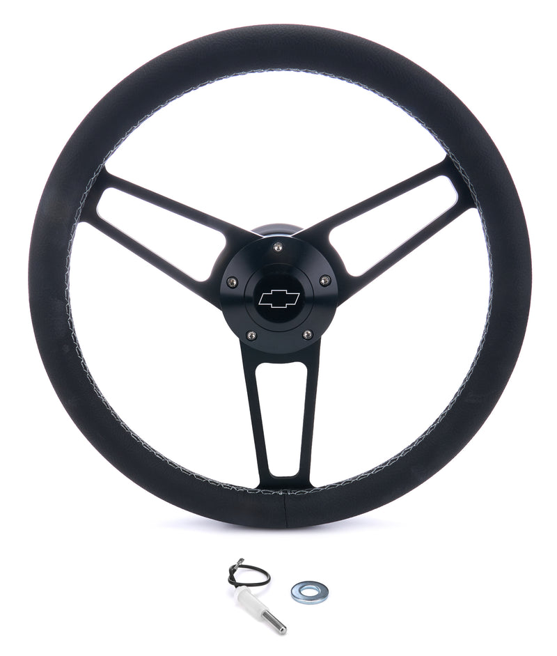 GRANT Billet Classic Series Black Wheel Chevy Logo 2224