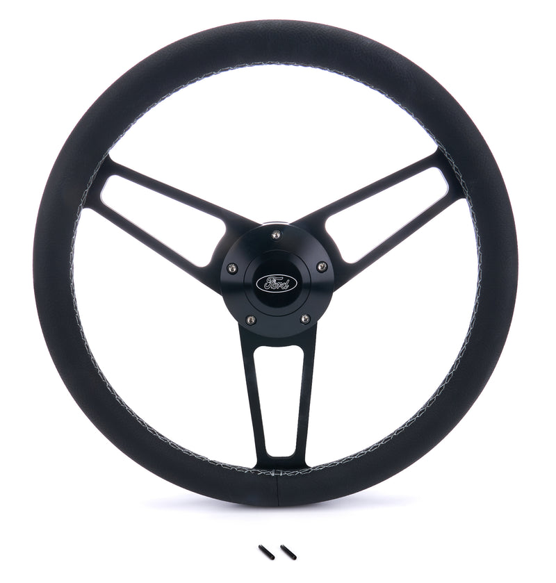 GRANT Billet Classic Series Black Wheel Ford Logo 2558
