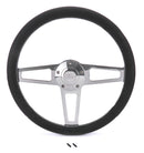 GRANT Billet Classic Series Black Wheel Ford Logo 4384