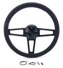 GRANT T Series Blk Wheel CHEV Logo/Install Kit 1916