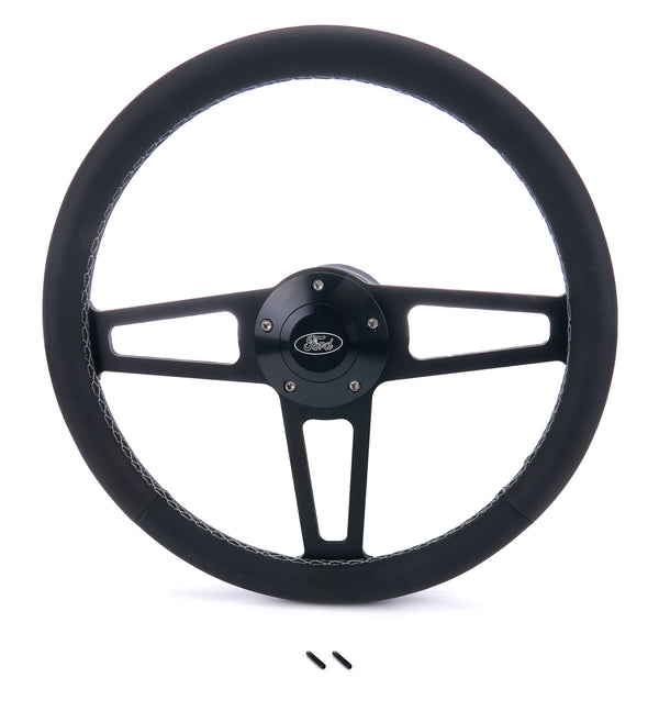 GRANT Billet Classic Series Black Wheel Ford Logo 6211