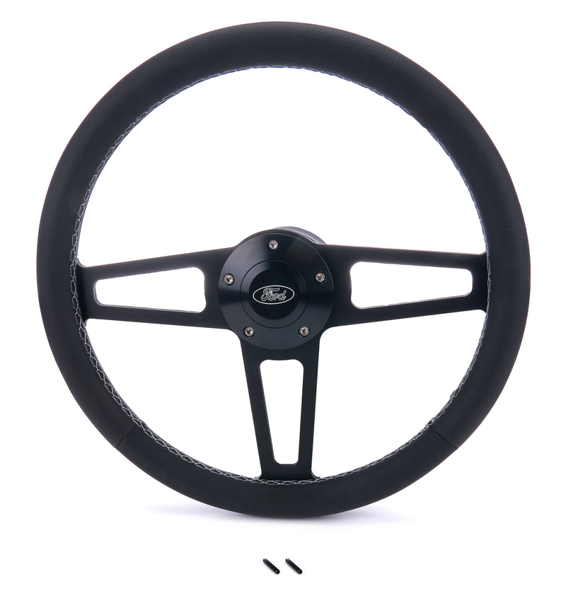 GRANT Billet Classic Series Black Wheel Ford Logo 6211