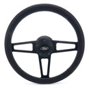 GRANT T Series Blk Wheel FORD Logo/Install Kit 1917