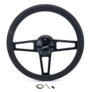 GRANT T Series Blk Wheel Jeep Logo/Install Kit 1919