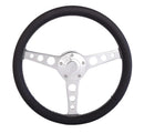 GRANT Billet Classic Series Black Wheel Chevy Logo 7672